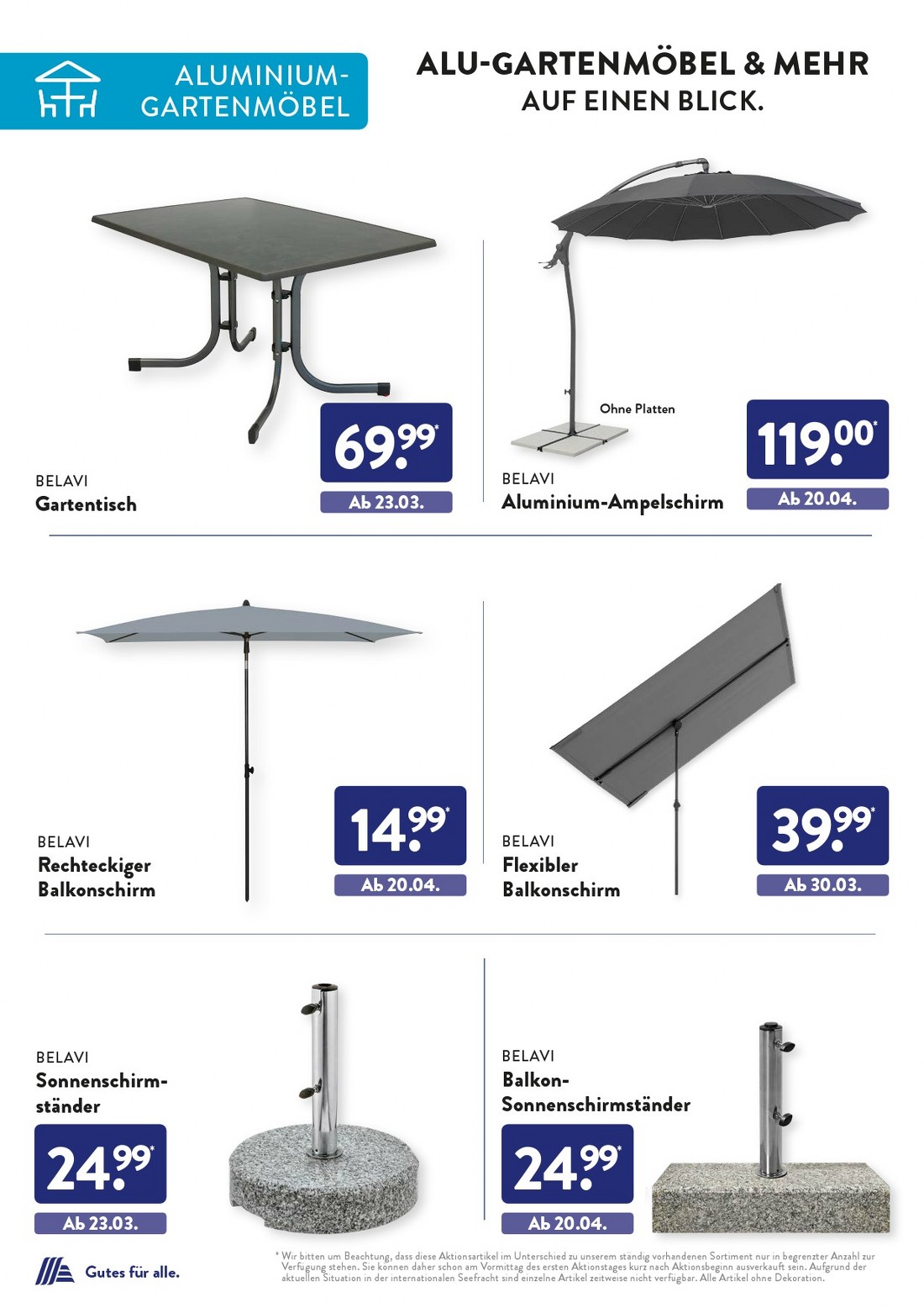 Aldi Süd Garten Broschüre 2023 prospektsuche