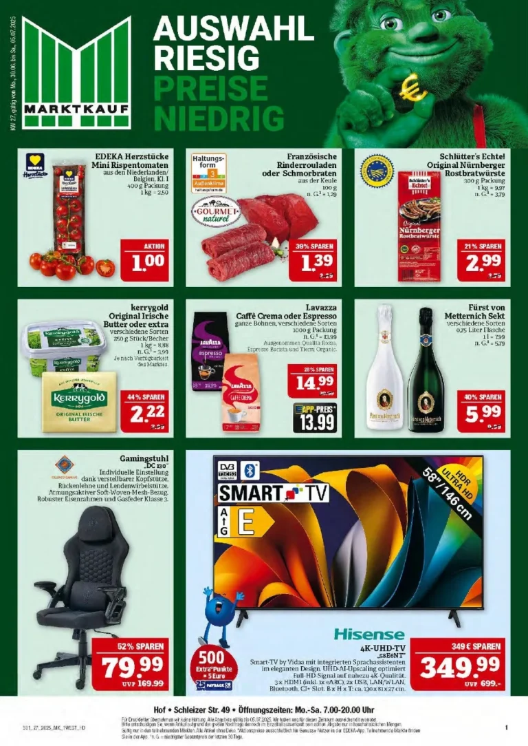 marktkrauf hof prospekt kw27