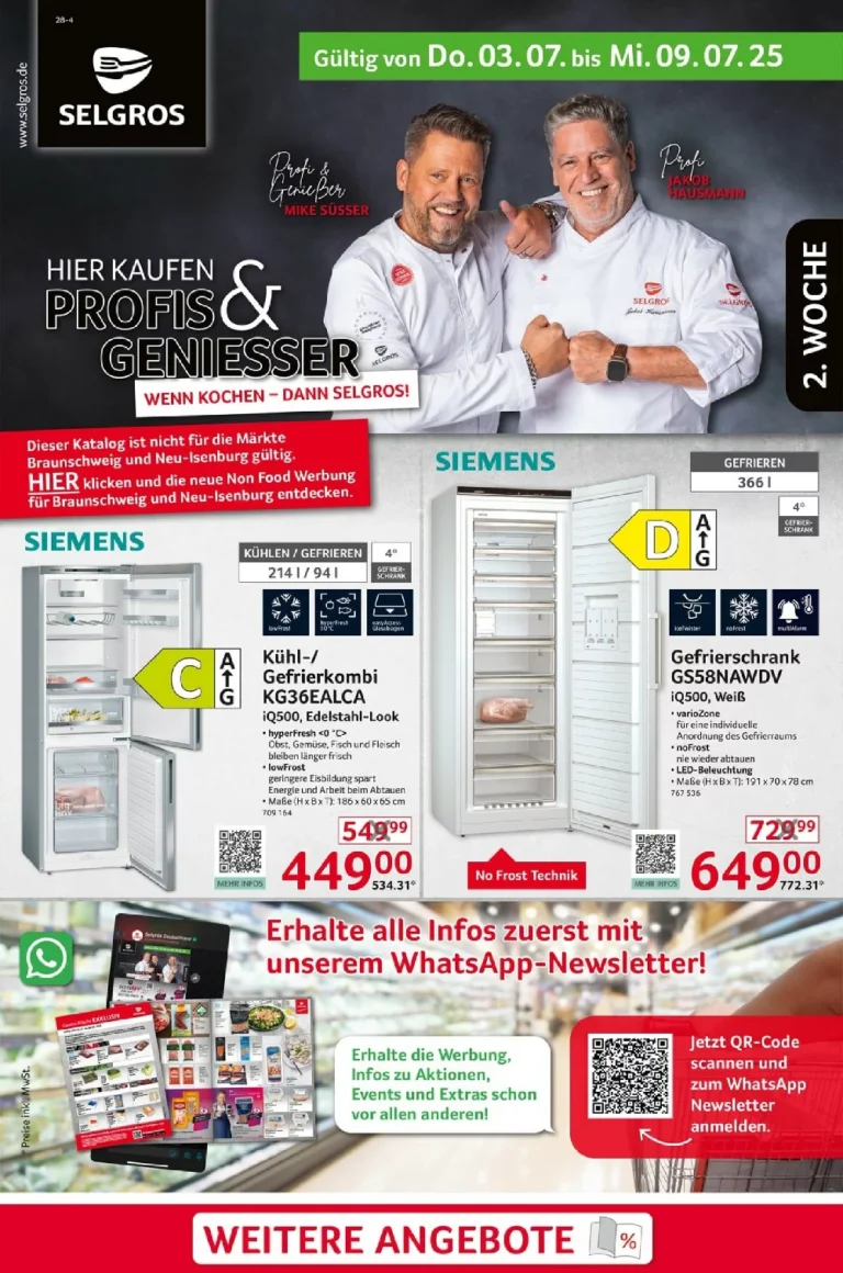 selgros nonfood prospekt kw28