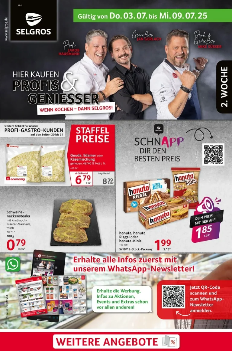 selgros food prospekt kw28