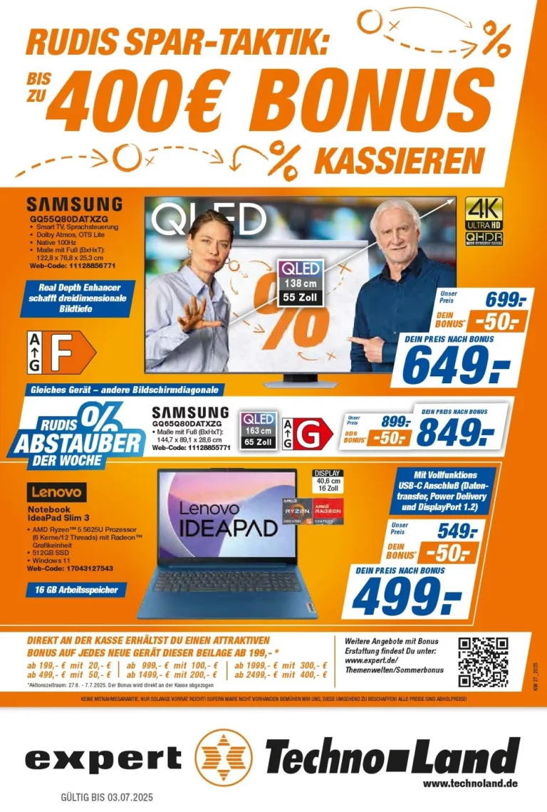 expert technoland prospekt kw27
