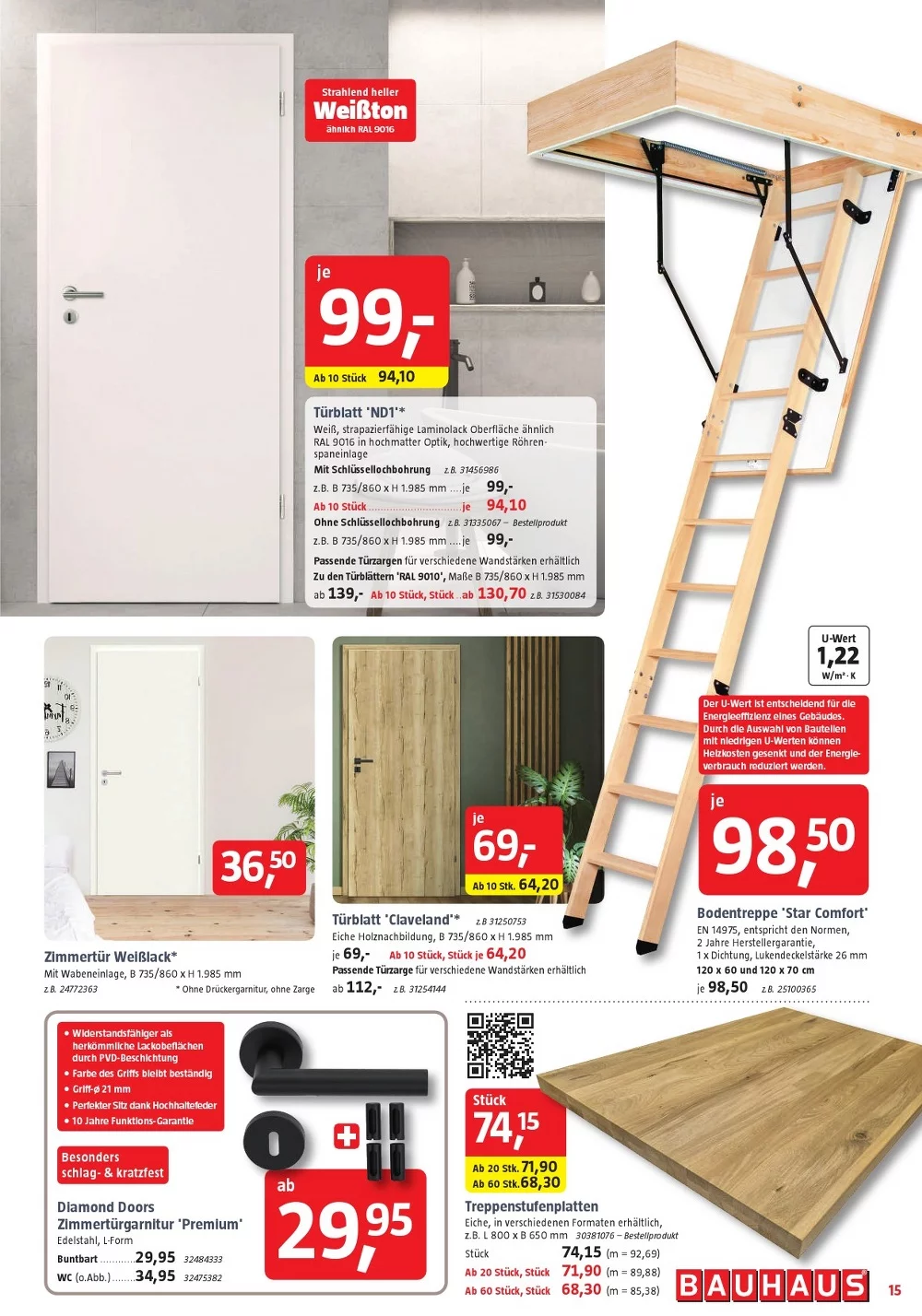 BAUHAUS prospekt oktober 15