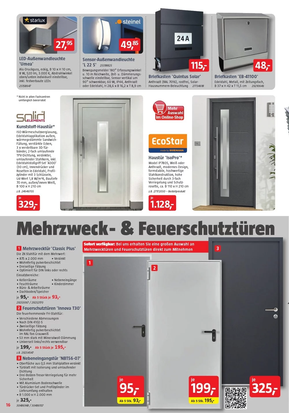 BAUHAUS prospekt oktober 16