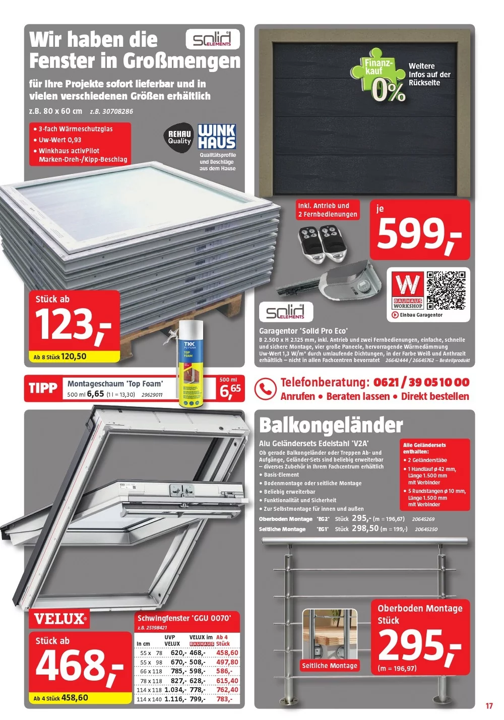 BAUHAUS prospekt oktober 17