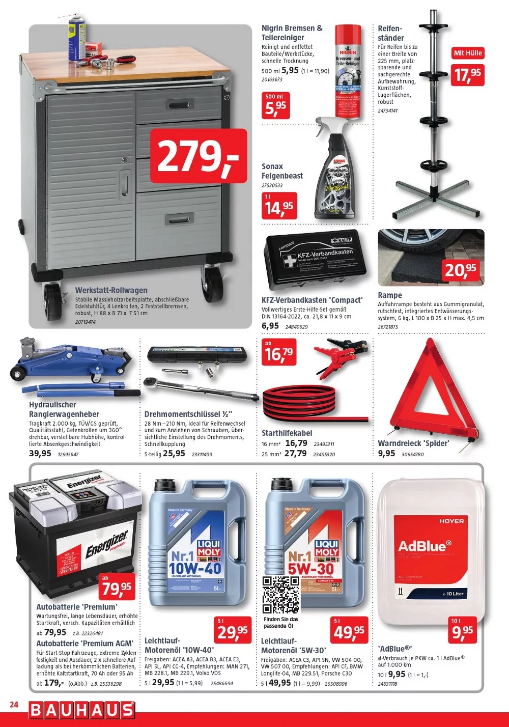 BAUHAUS prospekt oktober 24