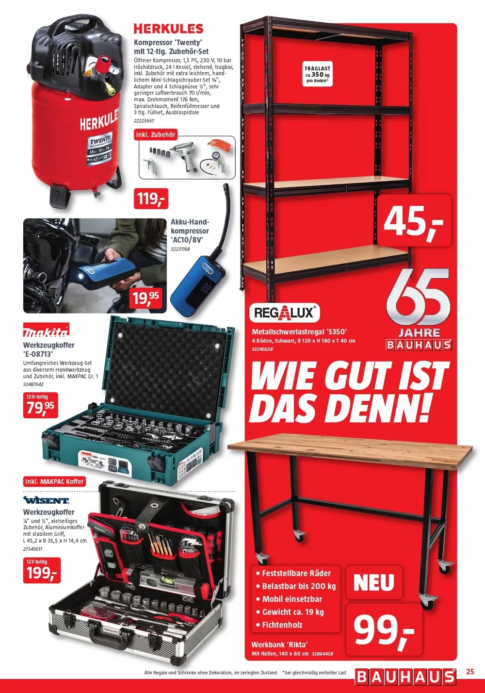 BAUHAUS prospekt oktober 25