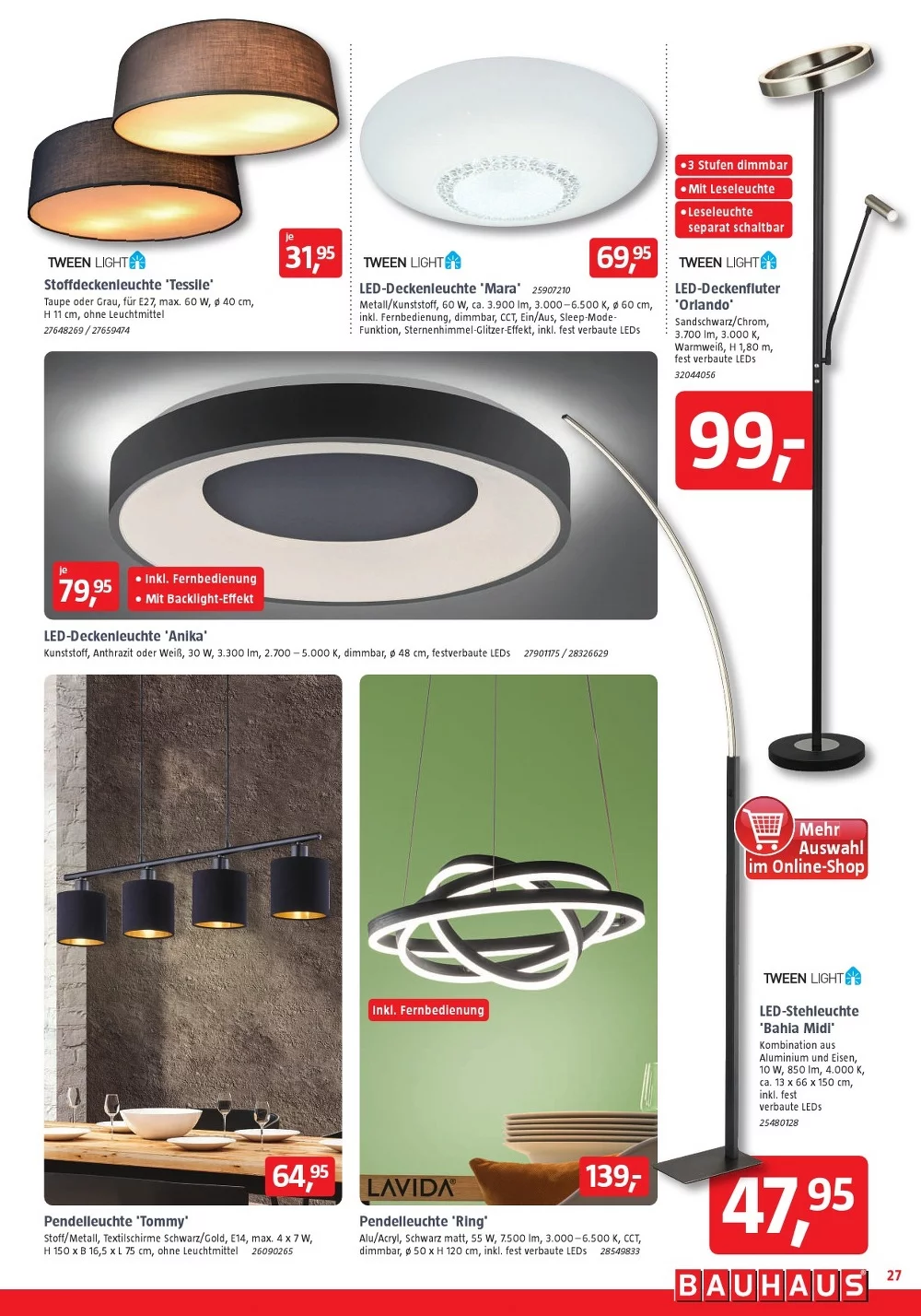 BAUHAUS prospekt oktober 27