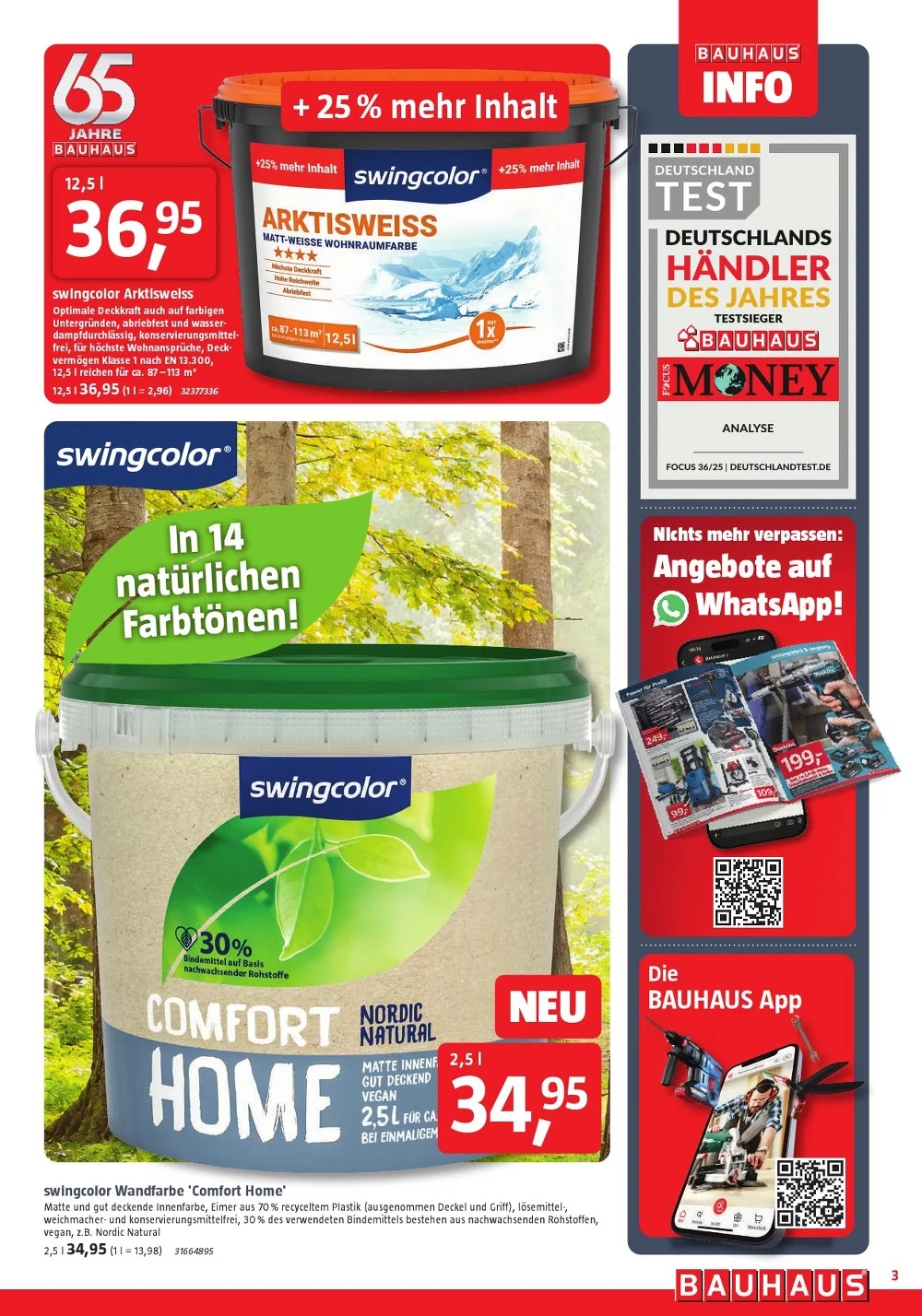 BAUHAUS prospekt oktober 3