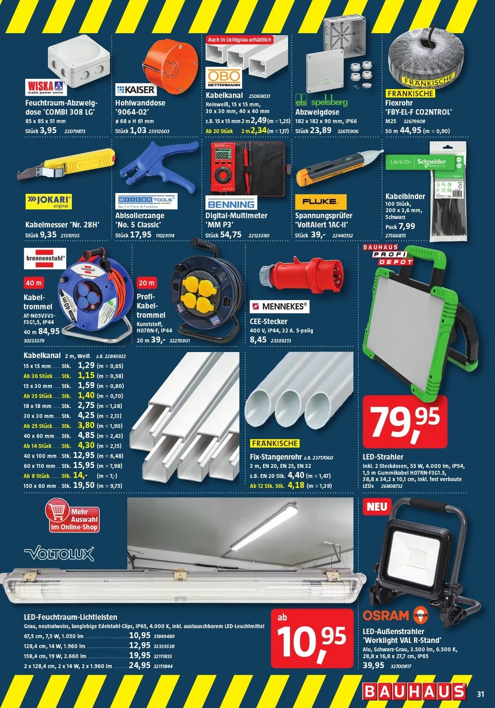 BAUHAUS prospekt oktober 31