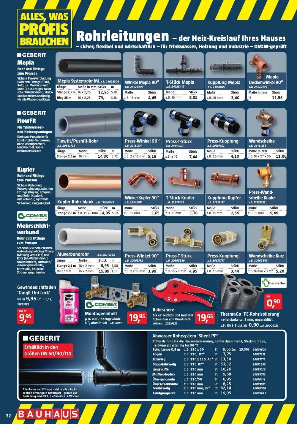 BAUHAUS prospekt oktober 32