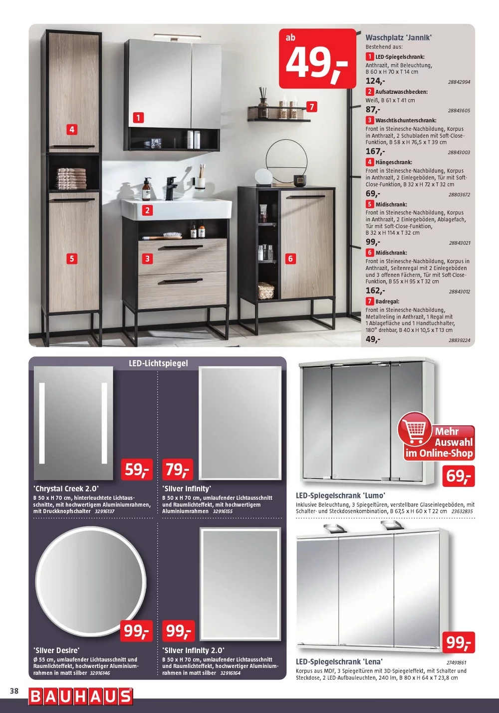 BAUHAUS prospekt oktober 38