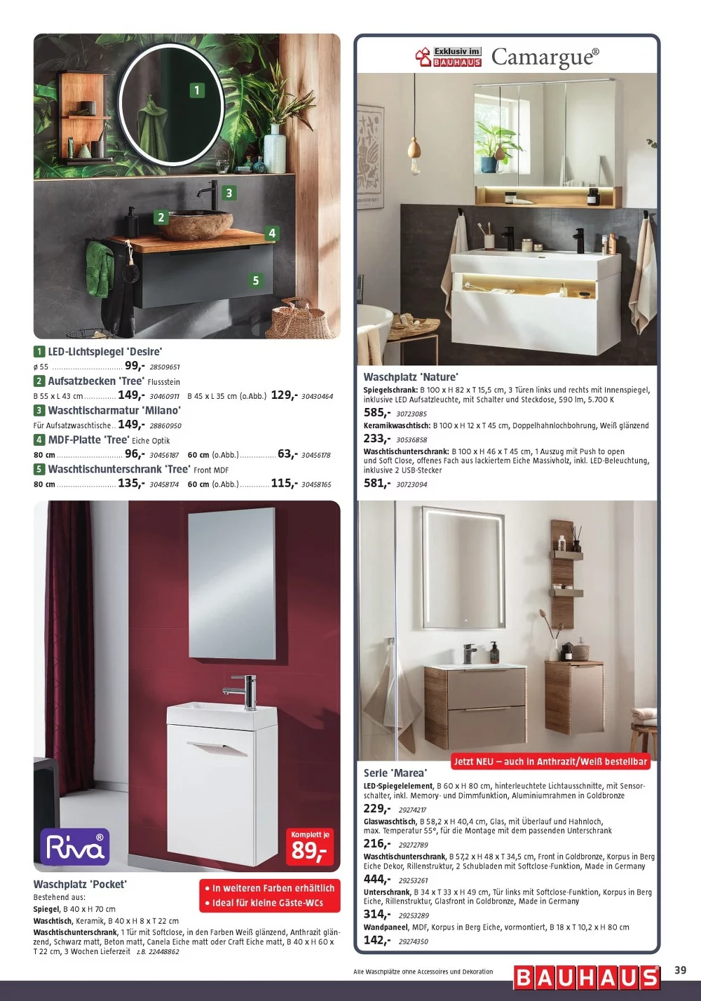 BAUHAUS prospekt oktober 39