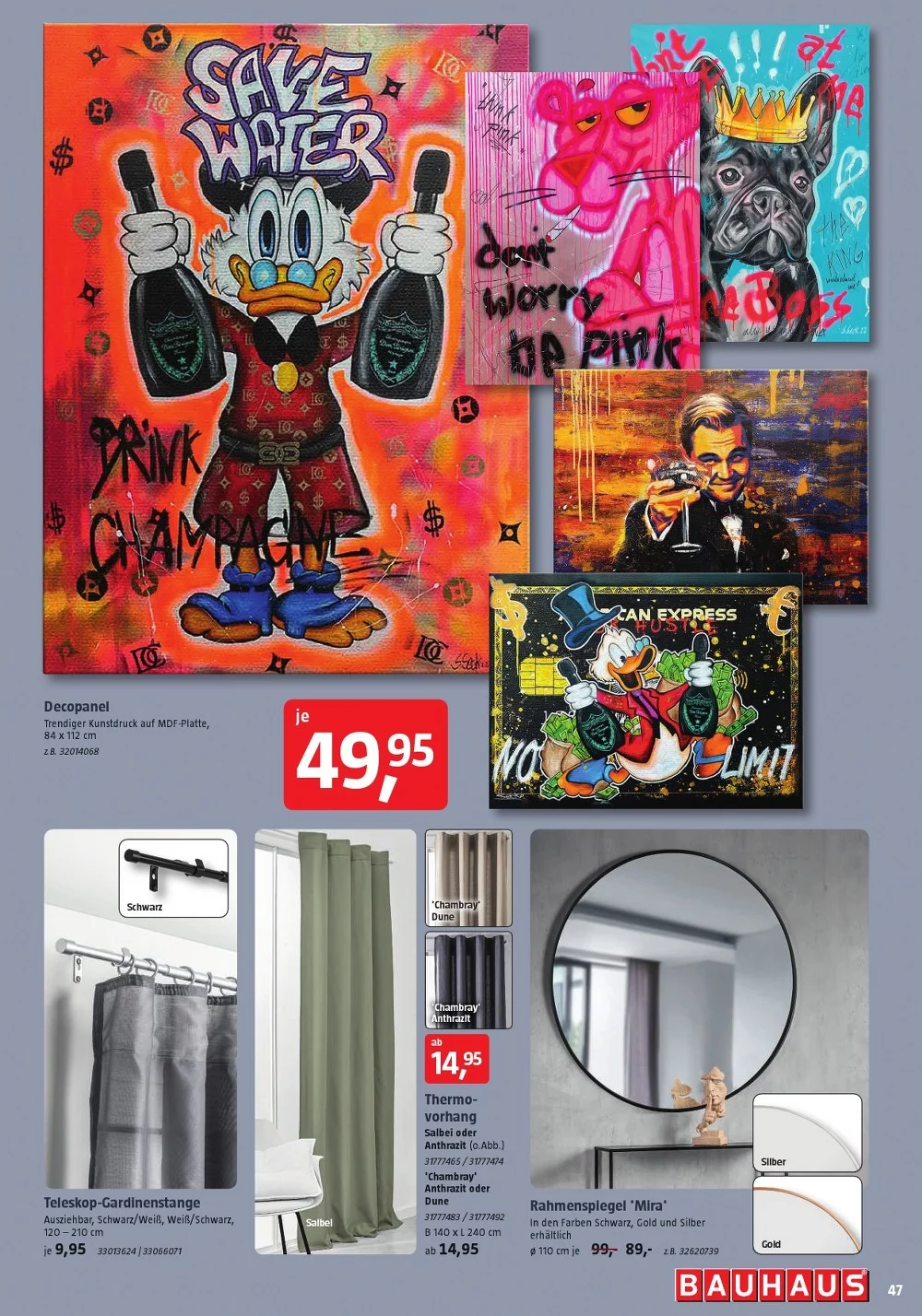 BAUHAUS prospekt oktober 47