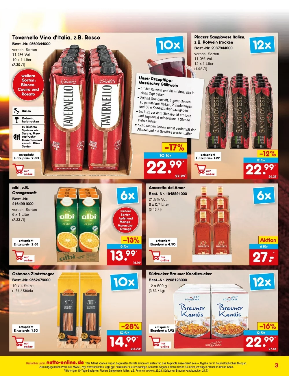 Netto Marken-Discount Online Bestellmagazin November 2025 3 Netto marken prospekt Bestellmagazin November 3