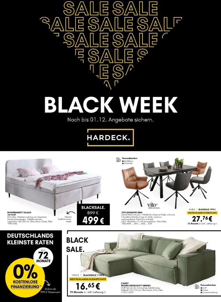 hardeck prospekt black week