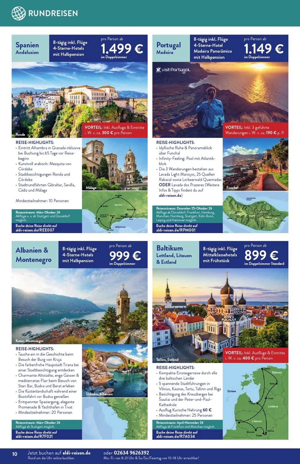 ALDI SUD ALDI Reisemagazin November 2025 10