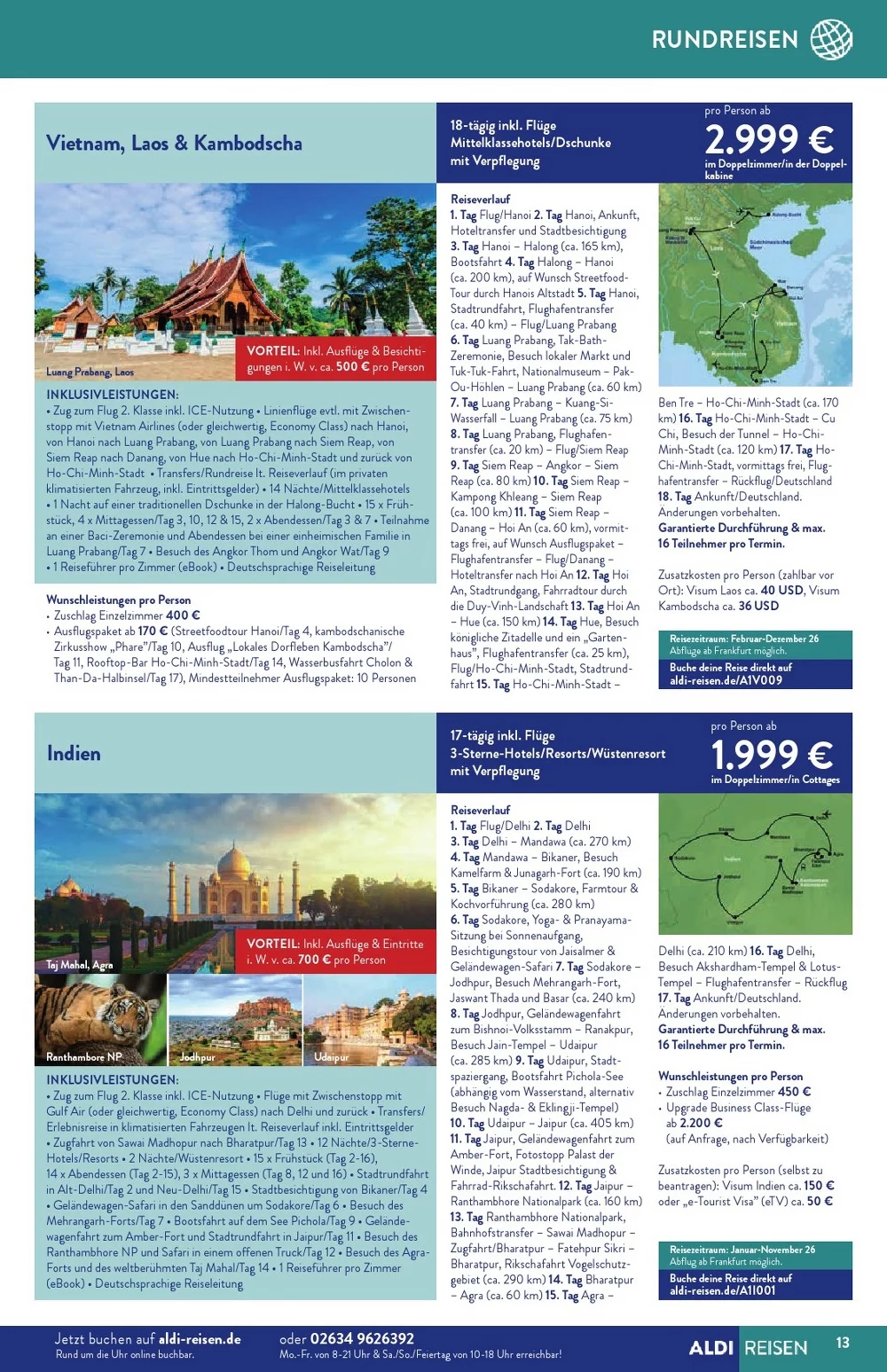 ALDI SUD ALDI Reisemagazin November 2025 13