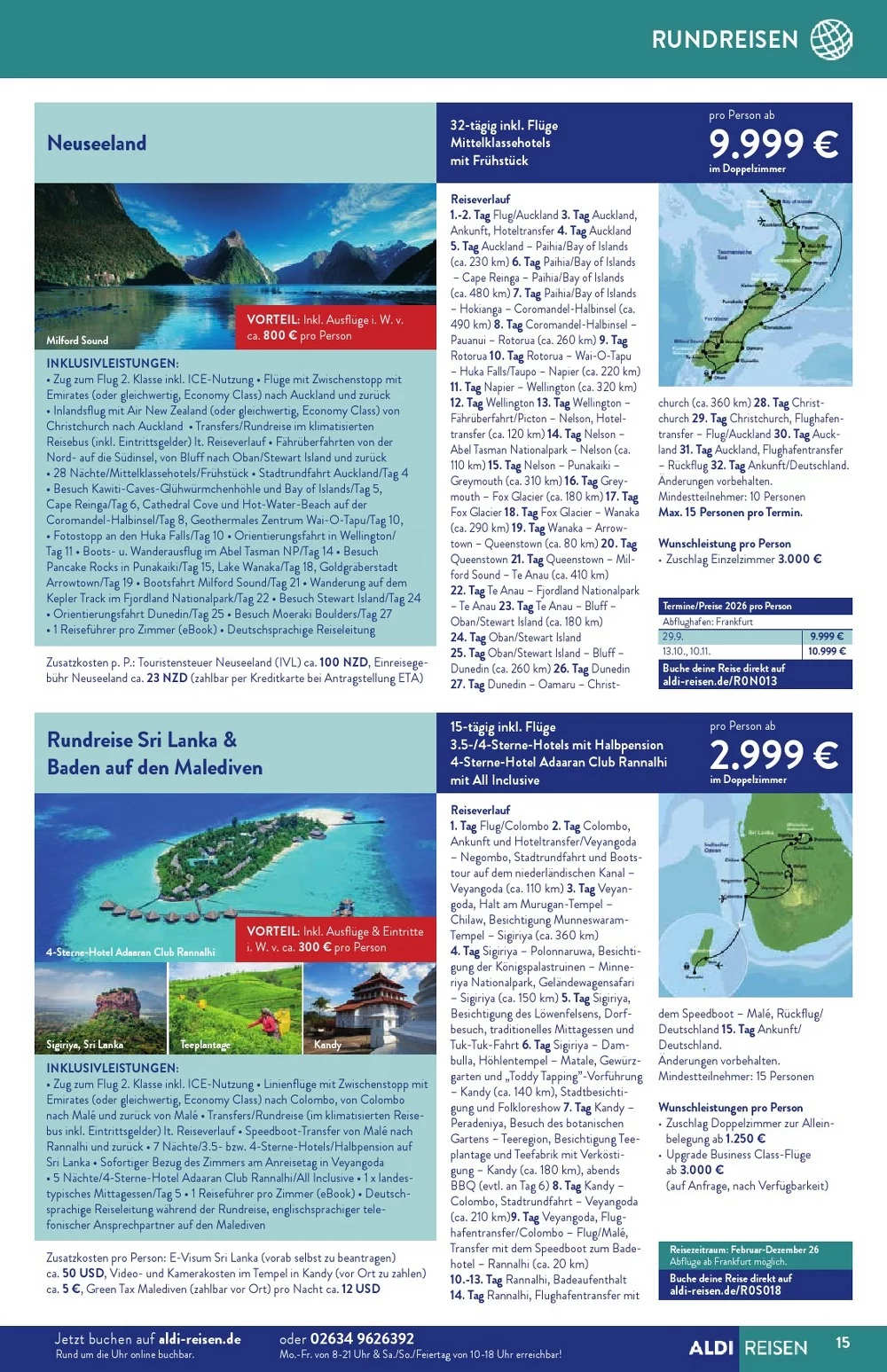 ALDI SUD ALDI Reisemagazin November 2025 15