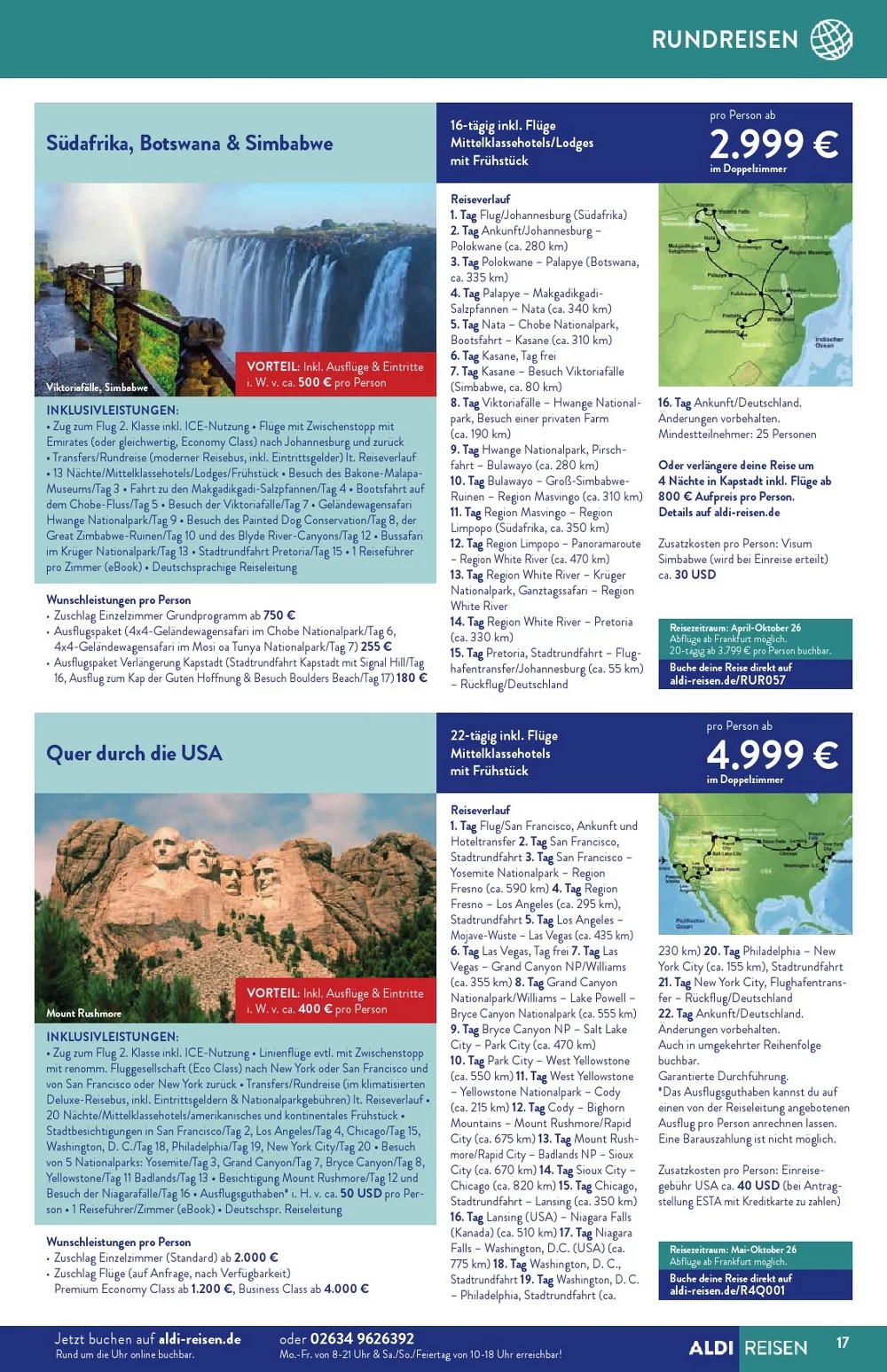 ALDI SUD ALDI Reisemagazin November 2025 17
