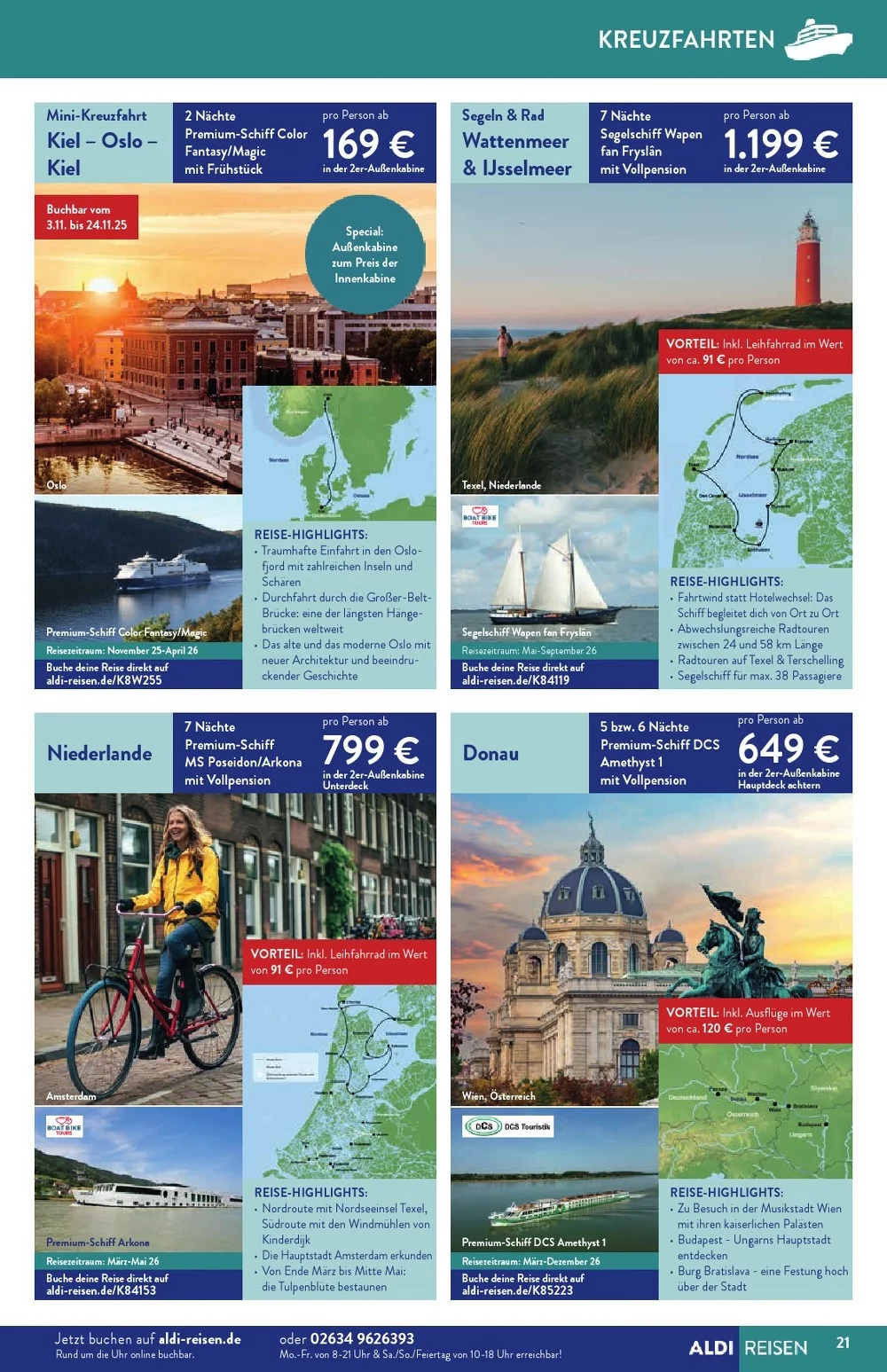 ALDI SUD ALDI Reisemagazin November 2025 21