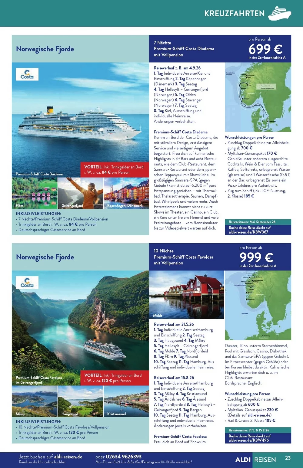 ALDI SUD ALDI Reisemagazin November 2025 23