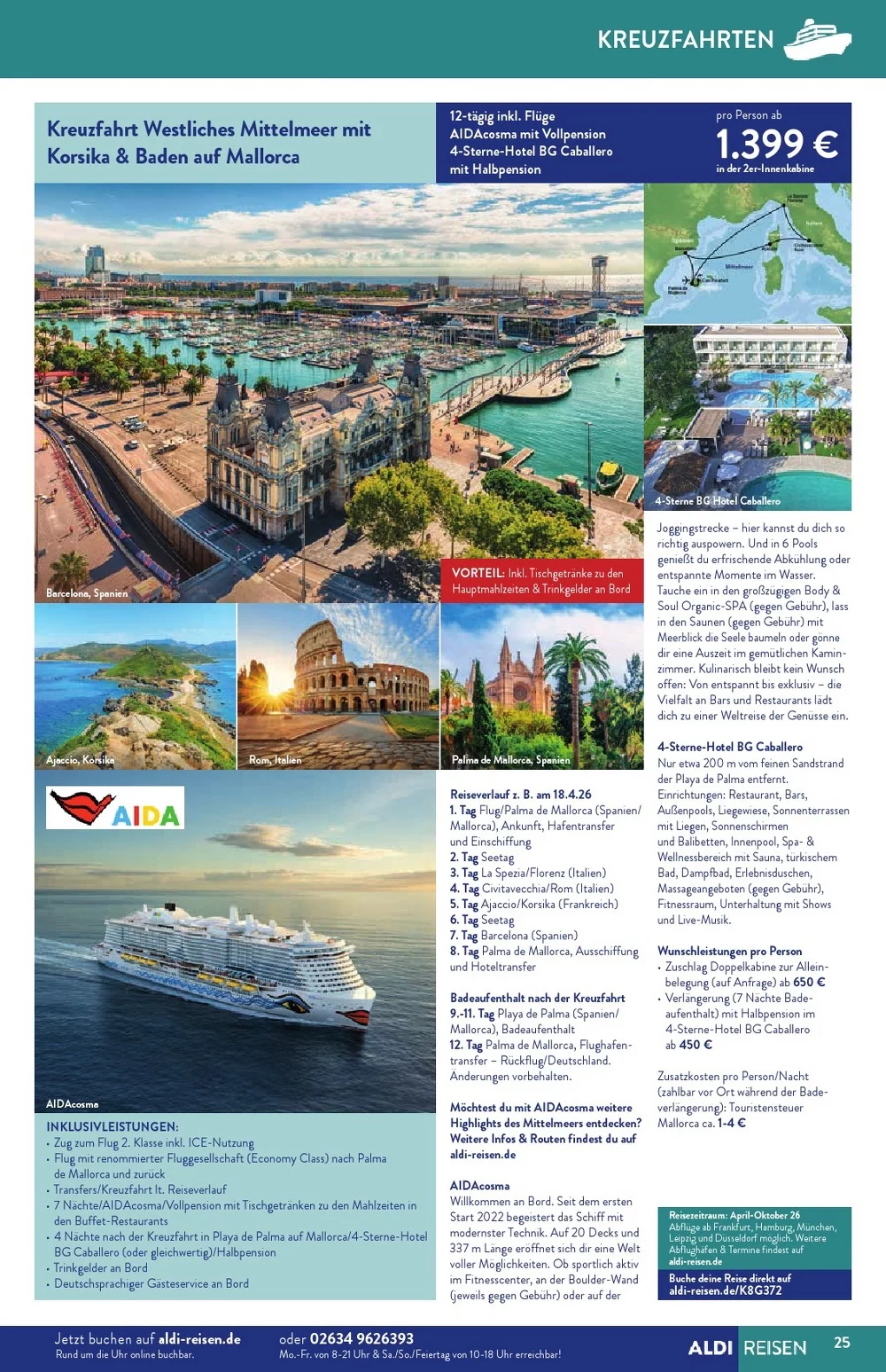 ALDI SUD ALDI Reisemagazin November 2025 25