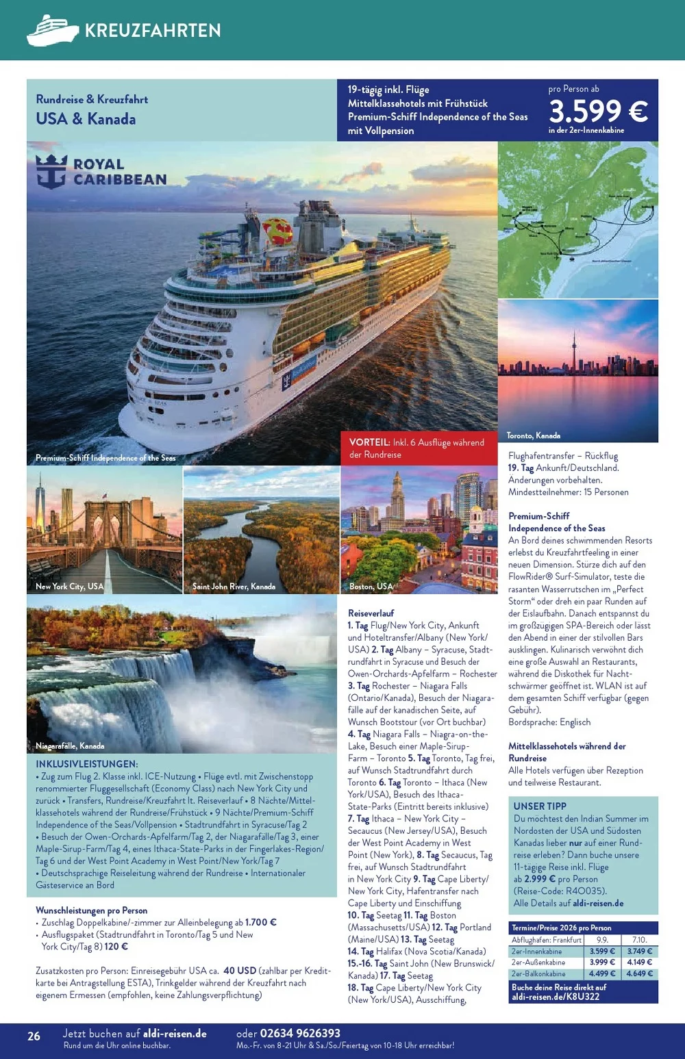 ALDI SUD ALDI Reisemagazin November 2025 26