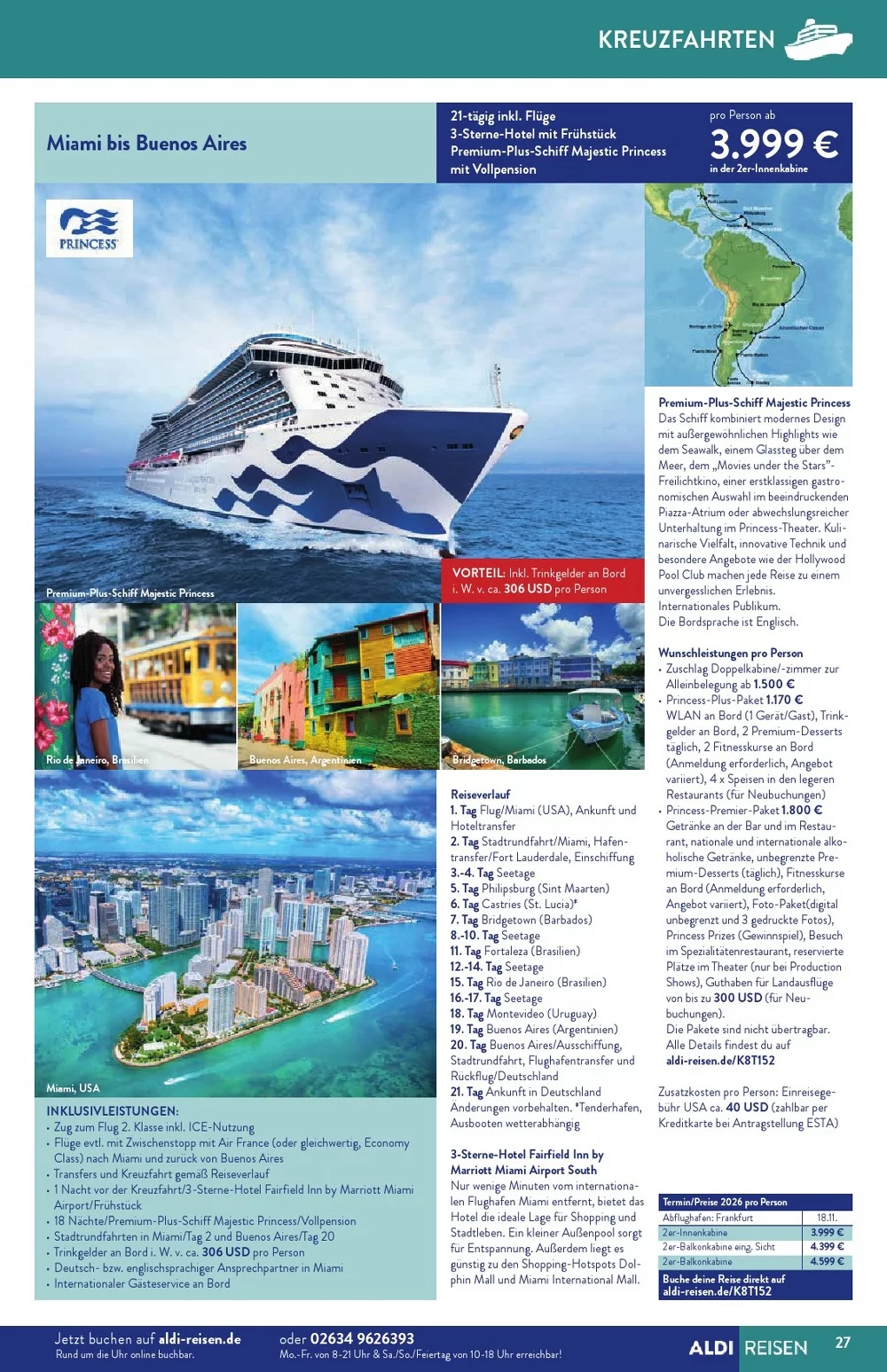 ALDI SUD ALDI Reisemagazin November 2025 27