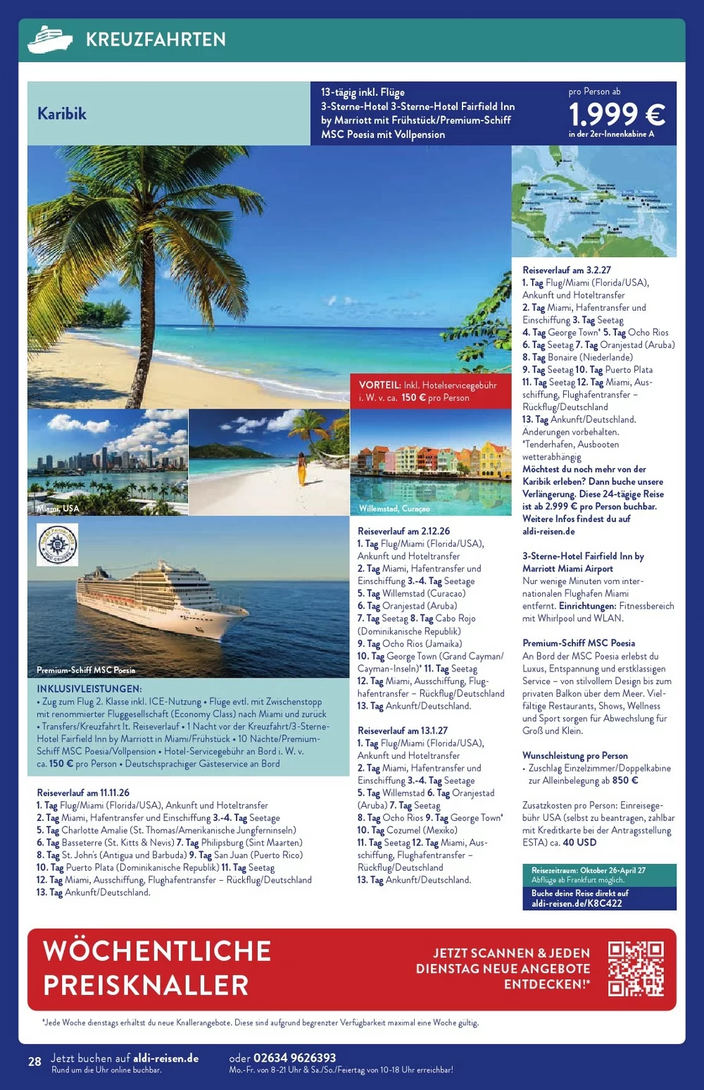 ALDI SUD ALDI Reisemagazin November 2025 28