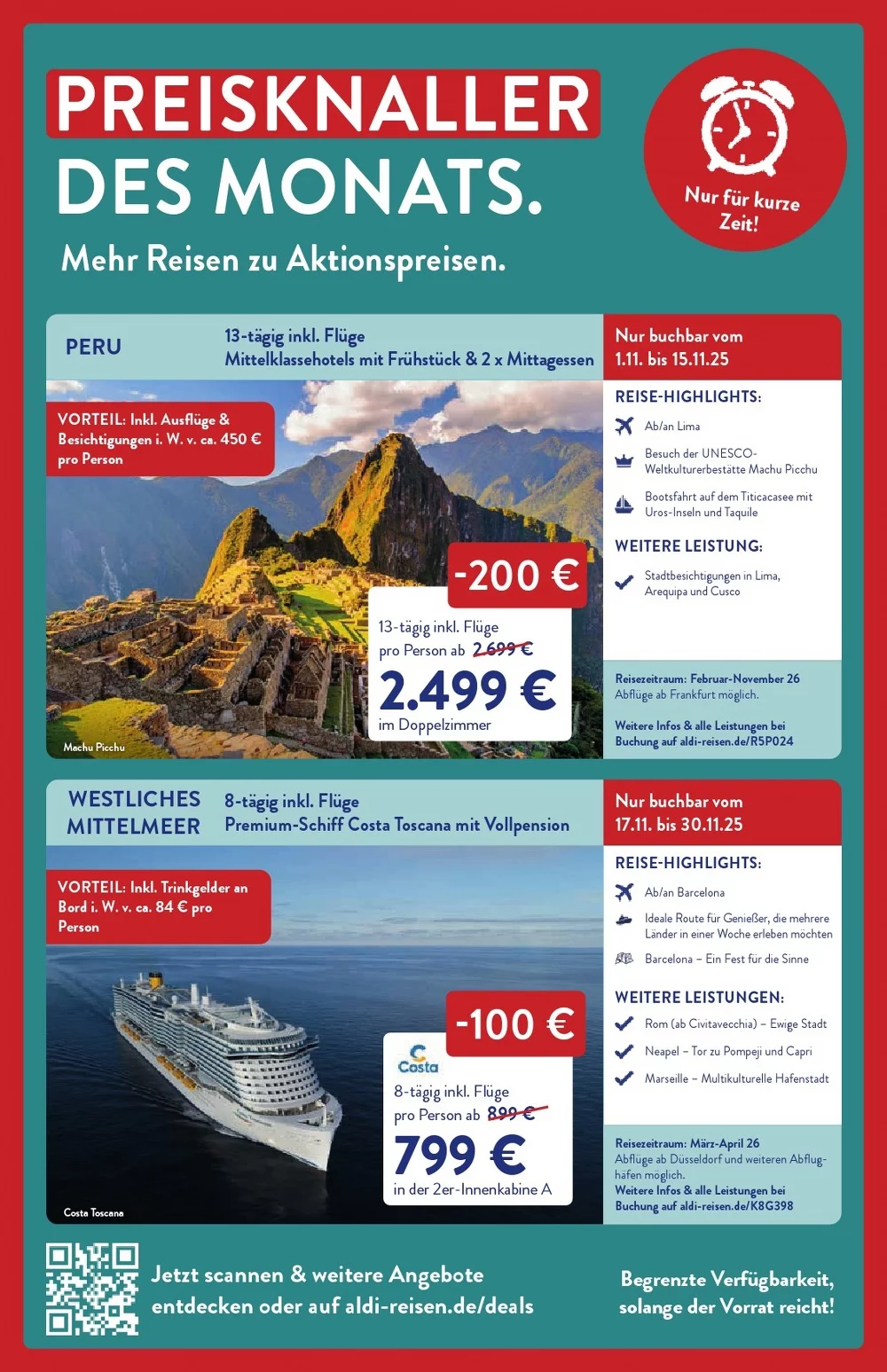 ALDI SUD ALDI Reisemagazin November 2025 3