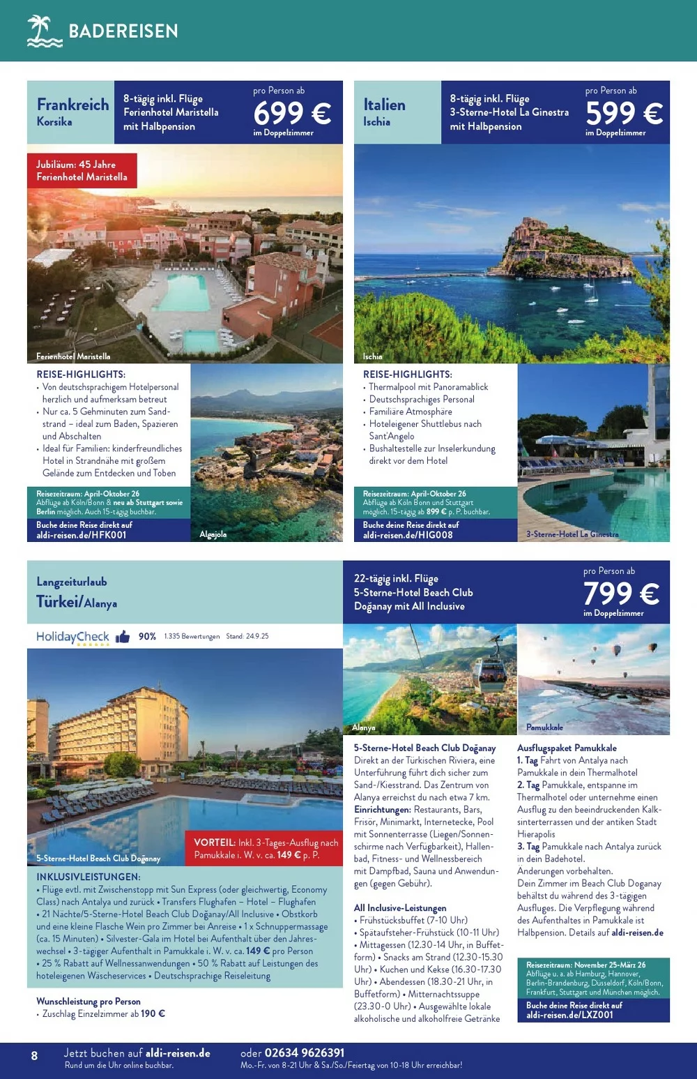 ALDI SUD ALDI Reisemagazin November 2025 8
