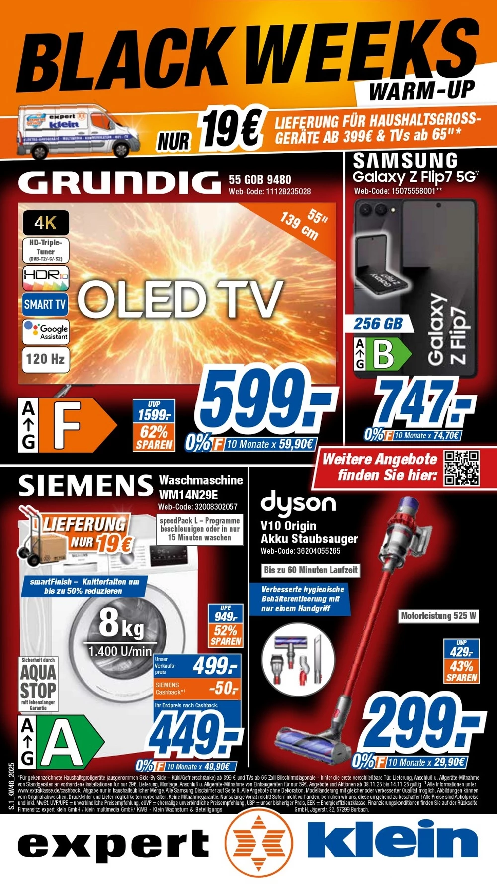 Expert Klein Prospekt 29.11.2025 bis 05.12.2025 1 expert prospekt kw46