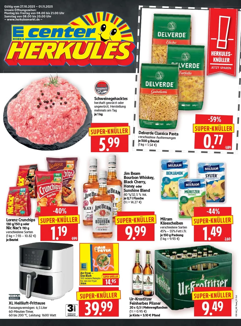 Herkules E Center Prospekt 27.10.2025 bis 01.11.2025 1 herkules e center prospekt kw44