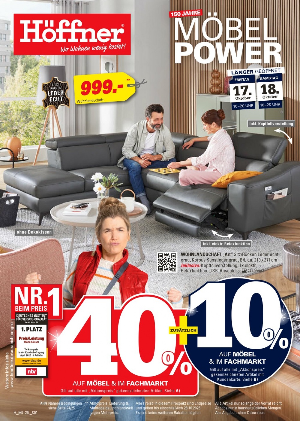 Höffner Prospekt 14.11.2025 bis 26.11.2025 1 höffner prospekt