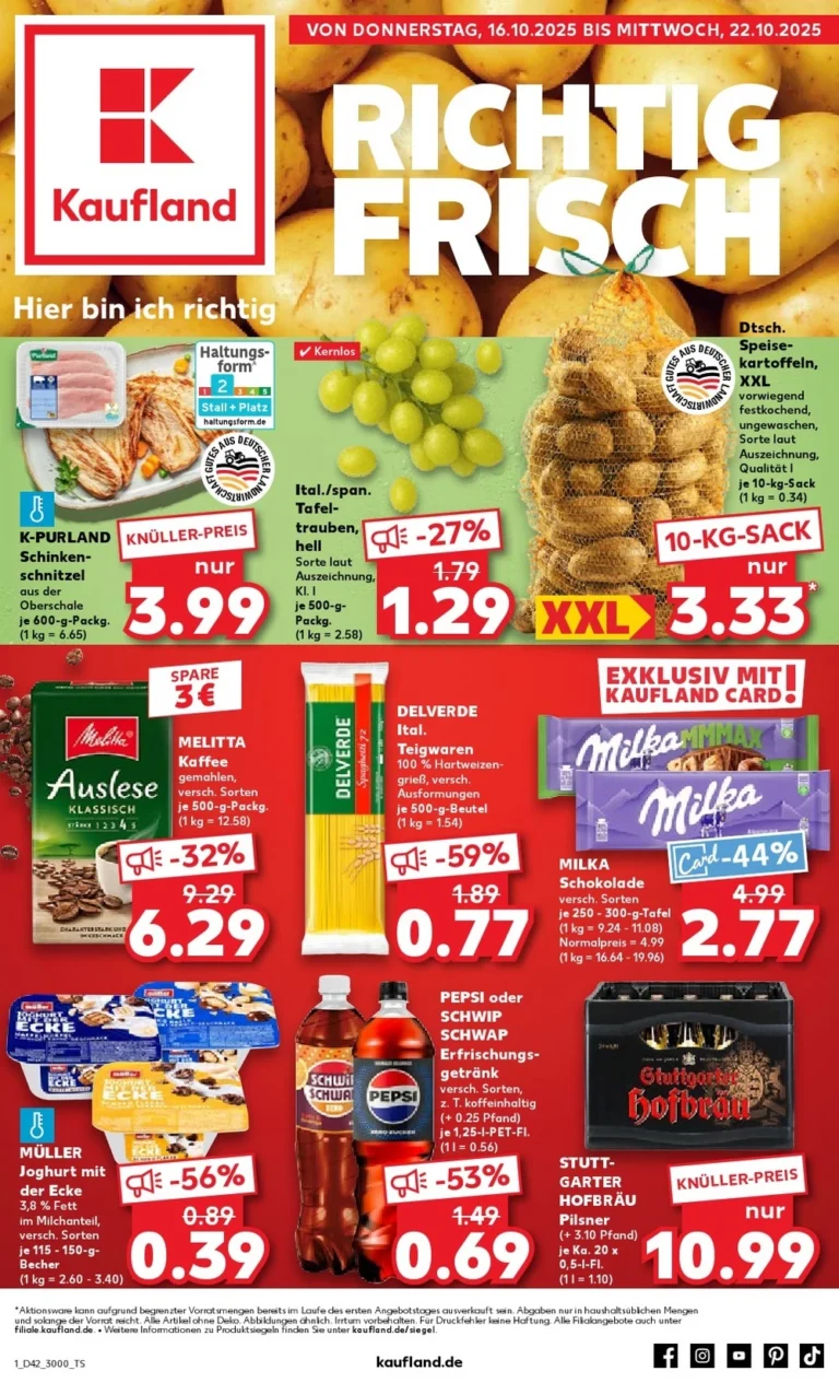 kaufland prospekt kw42
