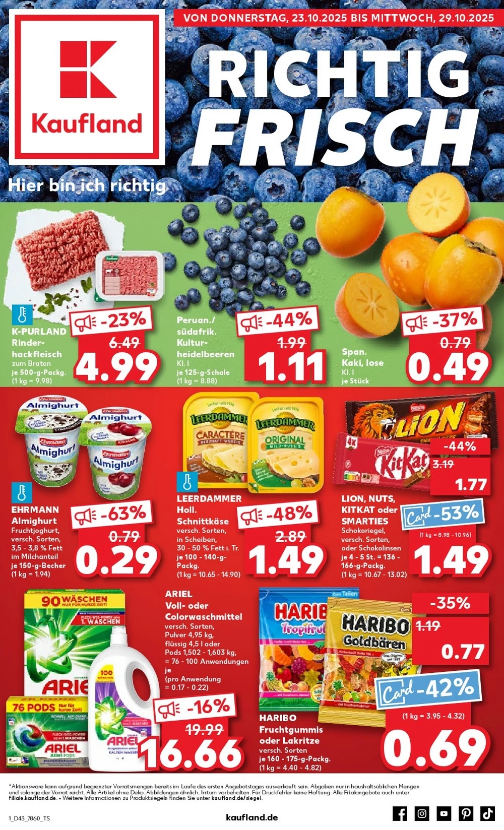 Kaufland Prospekt Neu 06.11.2025 bis 12.11.2025 1 kaufland prospekt kw43
