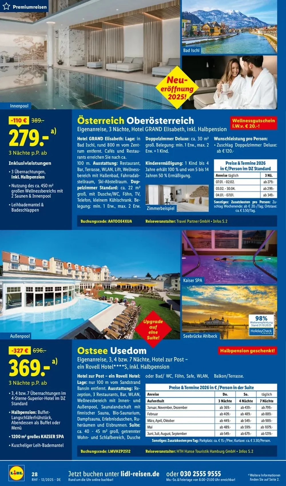 lidl reisen prospekt dezember 8