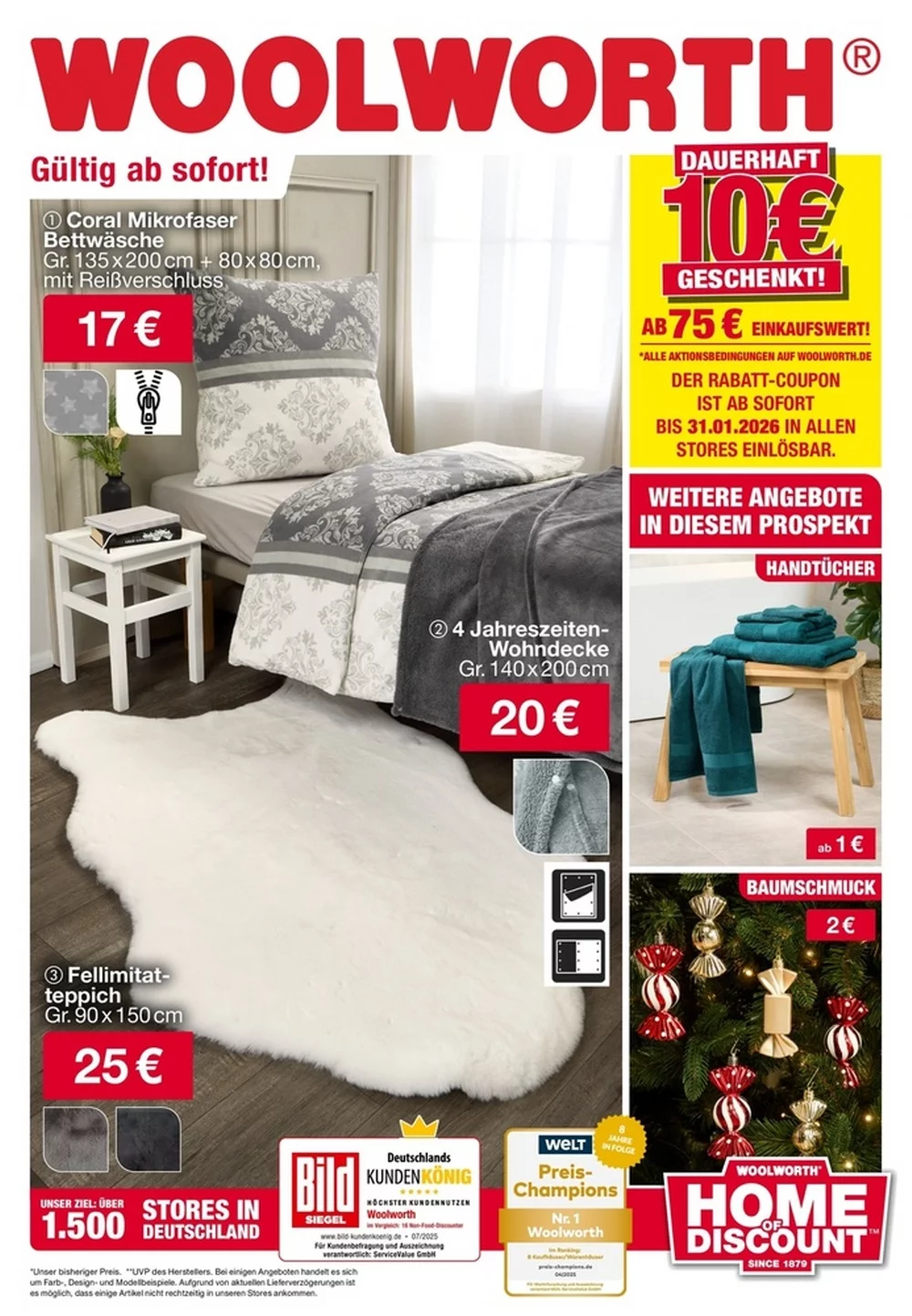 Woolworth Prospekt 19.11.2025 bis 25.11.2025 1 woolworth prospekt kw47