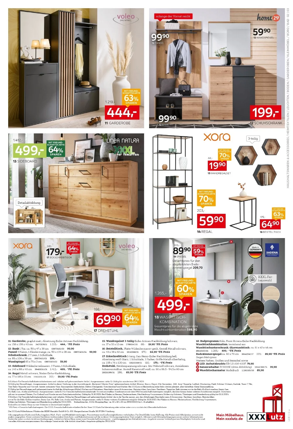 XXXLutz Prospekt 26.10.2025 bis 09.11.2025 3 xxxlutz prospekt oktober 26 november 9 3