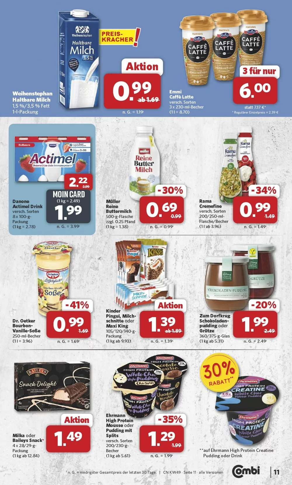 combi prospekt dezember 1 6 11