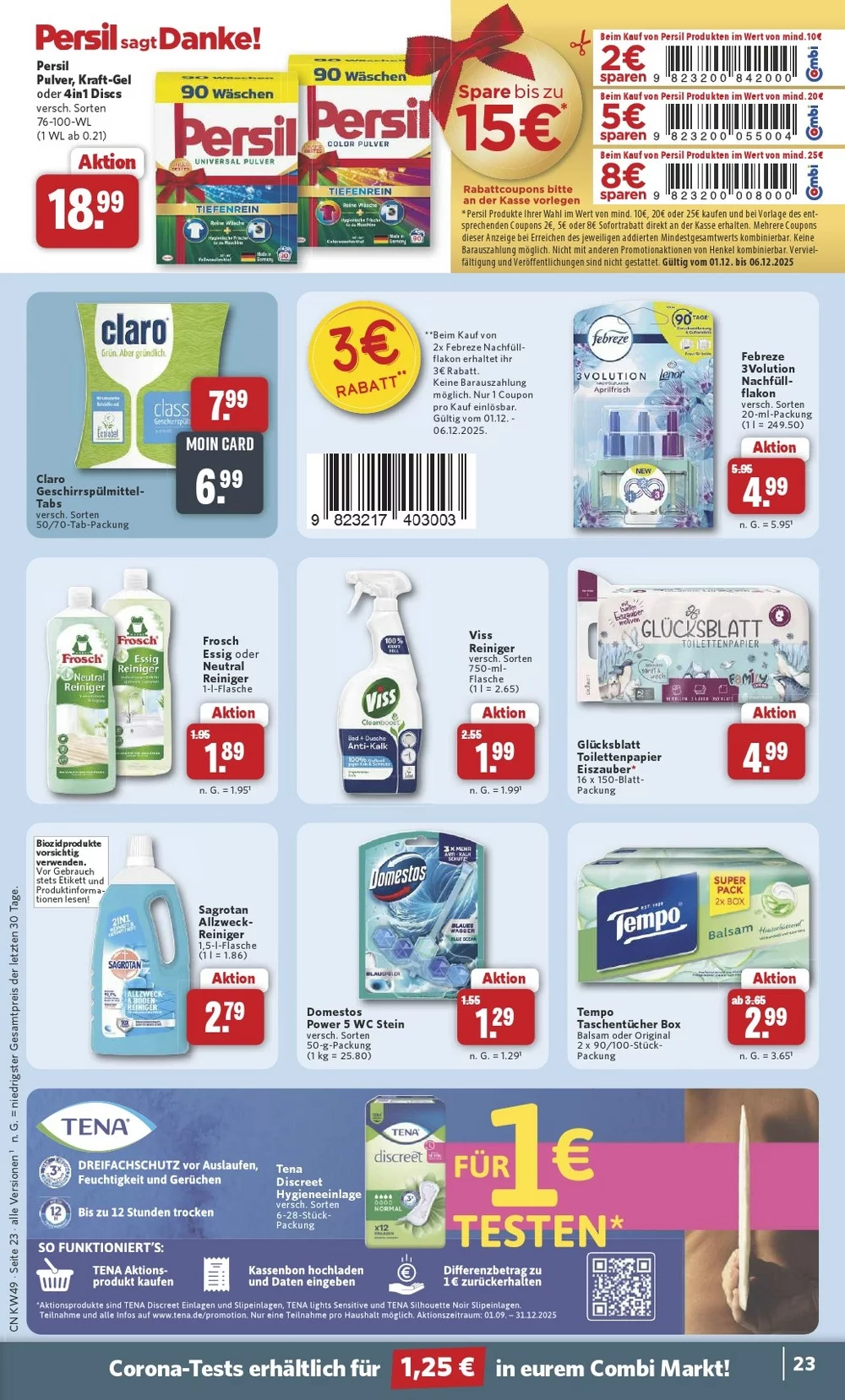 combi prospekt dezember 1 6 23