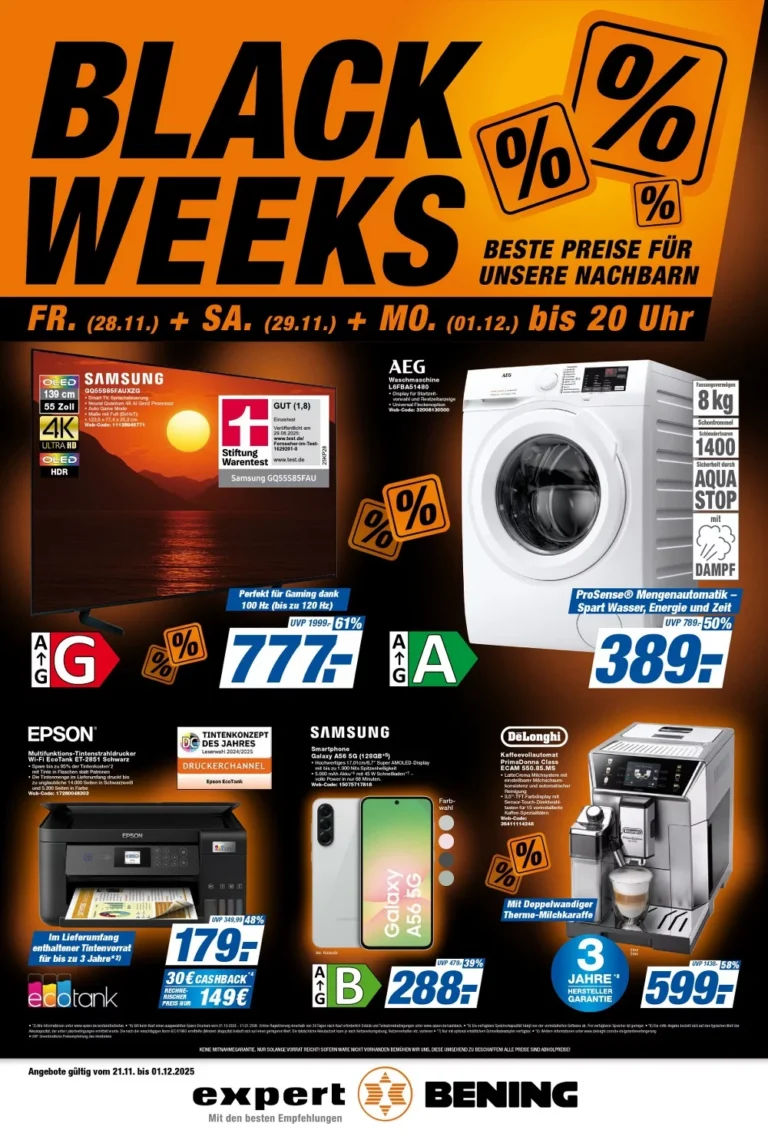 expert bening prospekt kw48