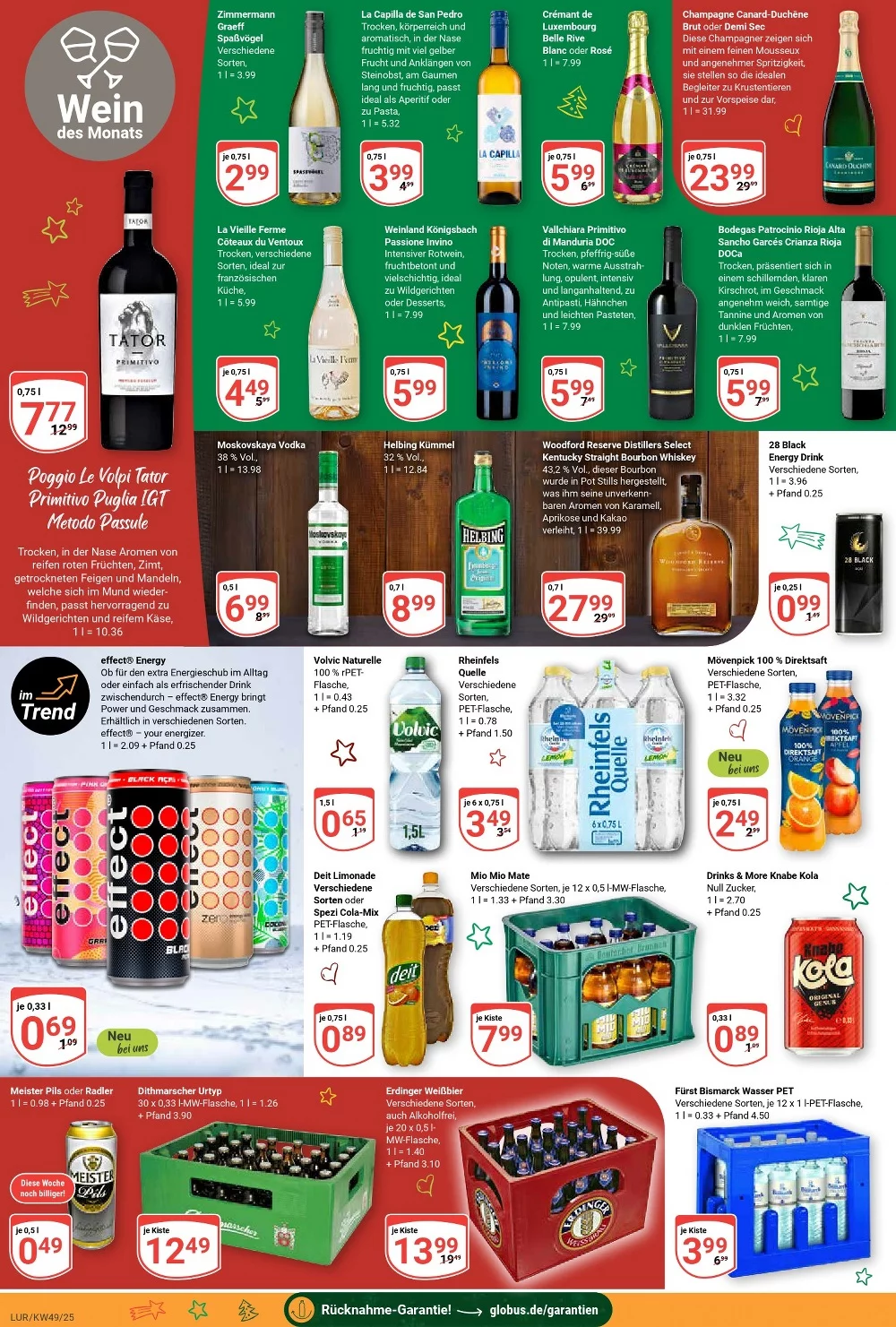 globus baumarkt prospekt dezember 1 6 27