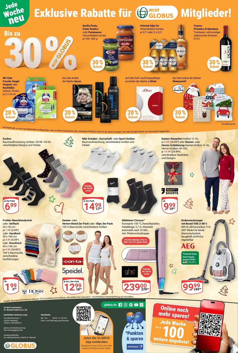 globus baumarkt prospekt dezember 1 6 34