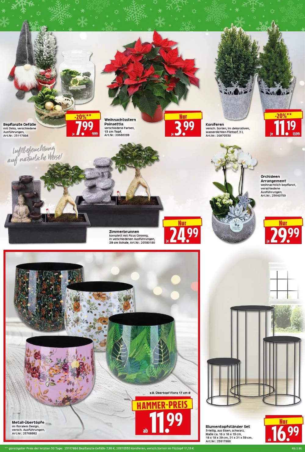 Herkules Baumarkt Prospekt 01.12.2025 bis 06.12.2025 2 herkules baumarkt prospekt dezember 1 6 2