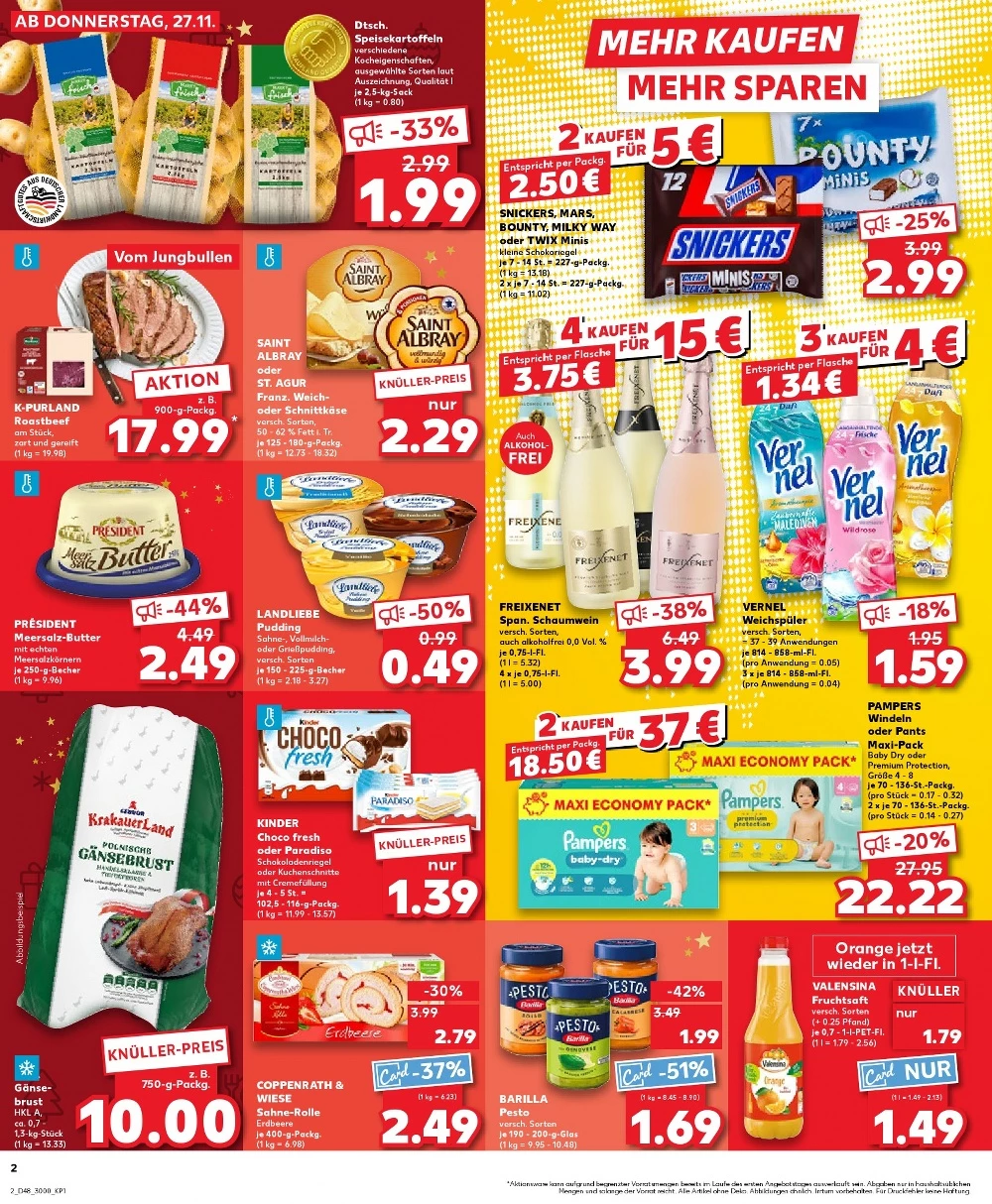 kaufland prospekt november 27 dezember 3 2