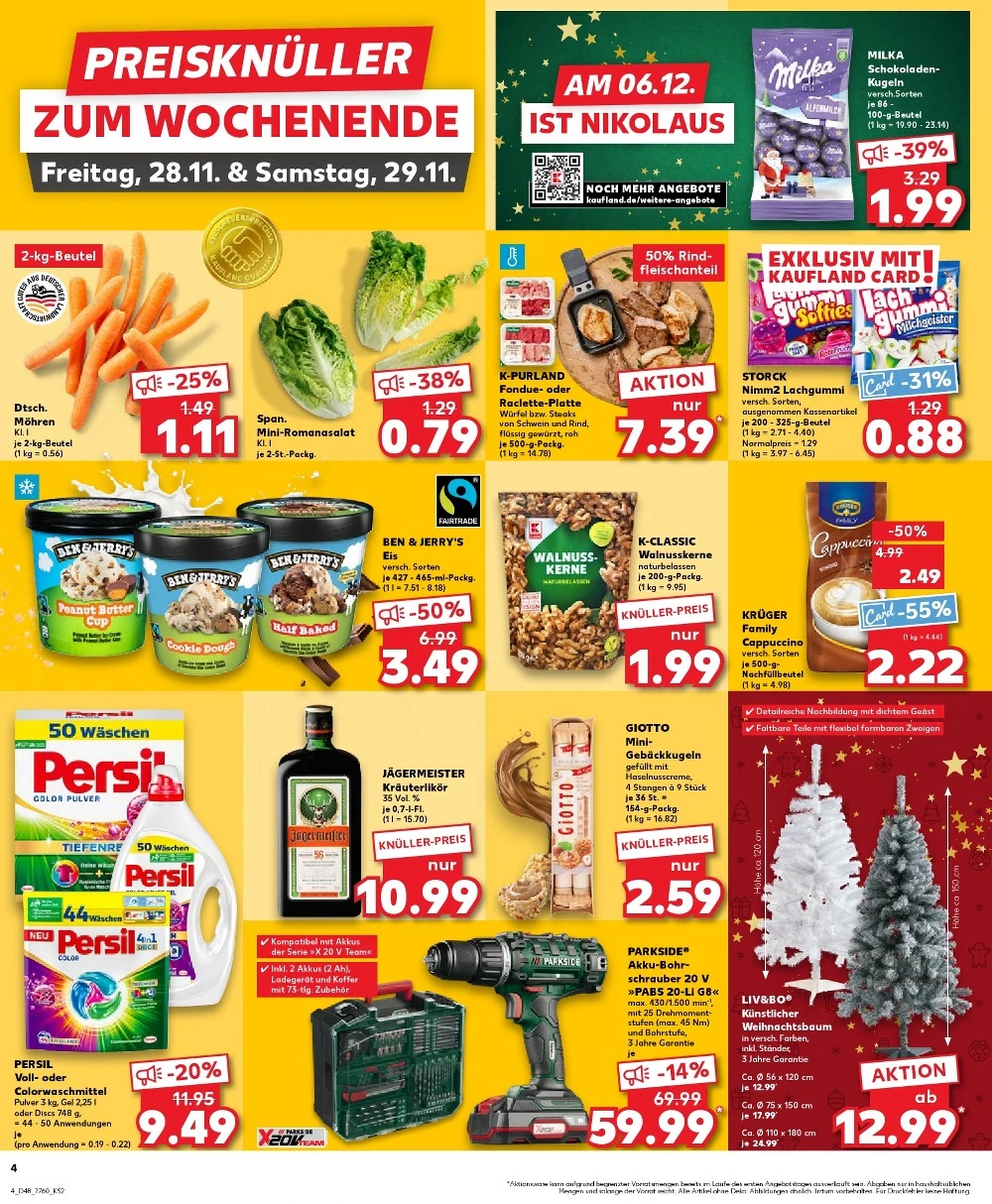 kaufland prospekt november 27 dezember 3 4