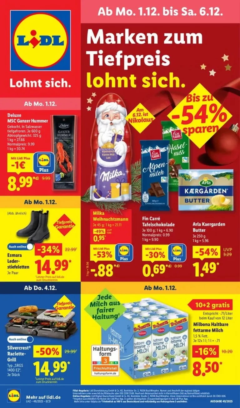 lidl prospekt kw49