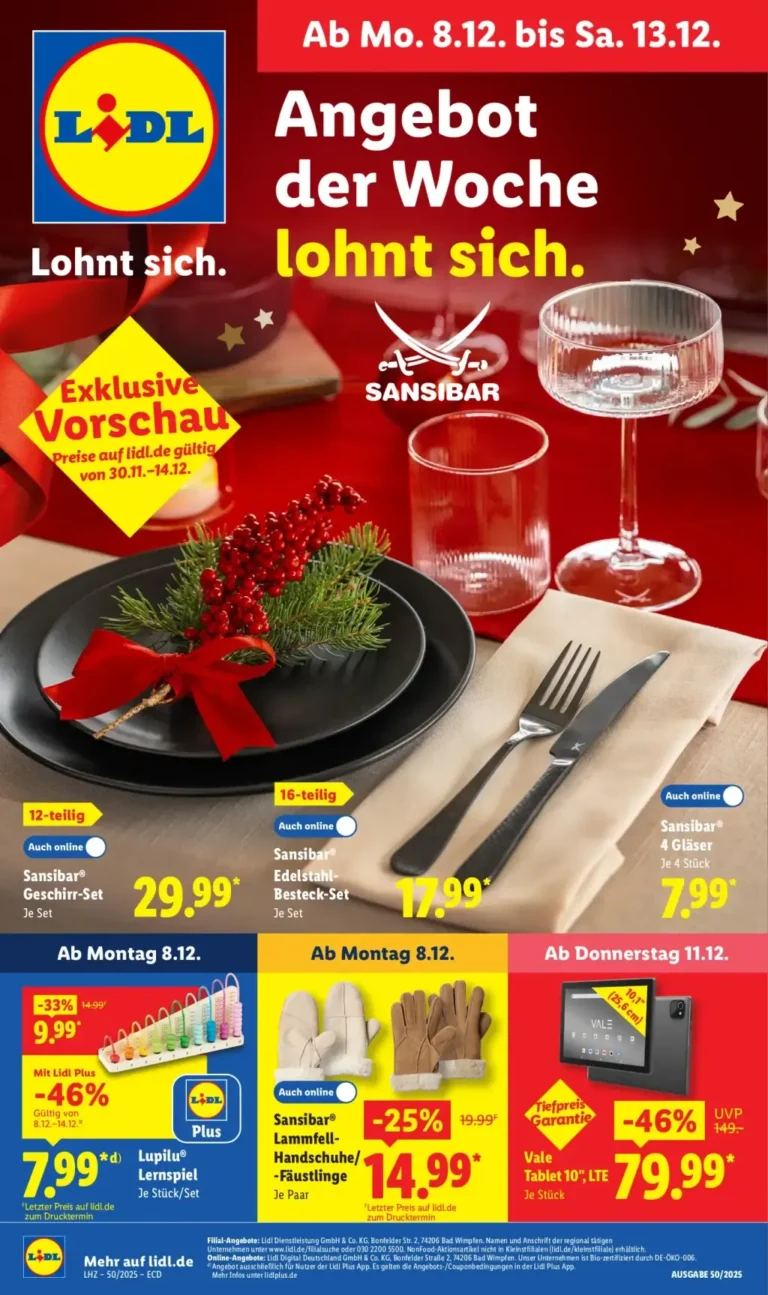 lidl prospekt kw50
