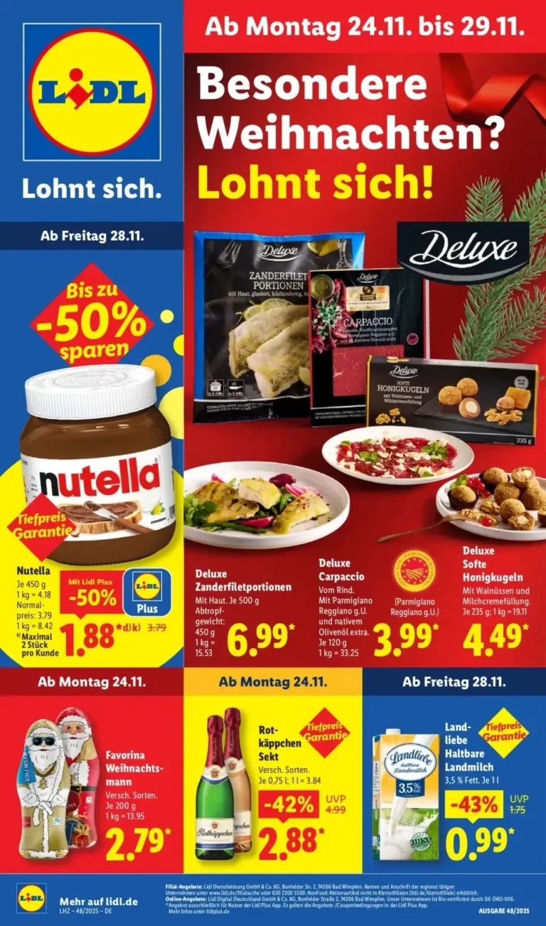 lidl prospekt kw48